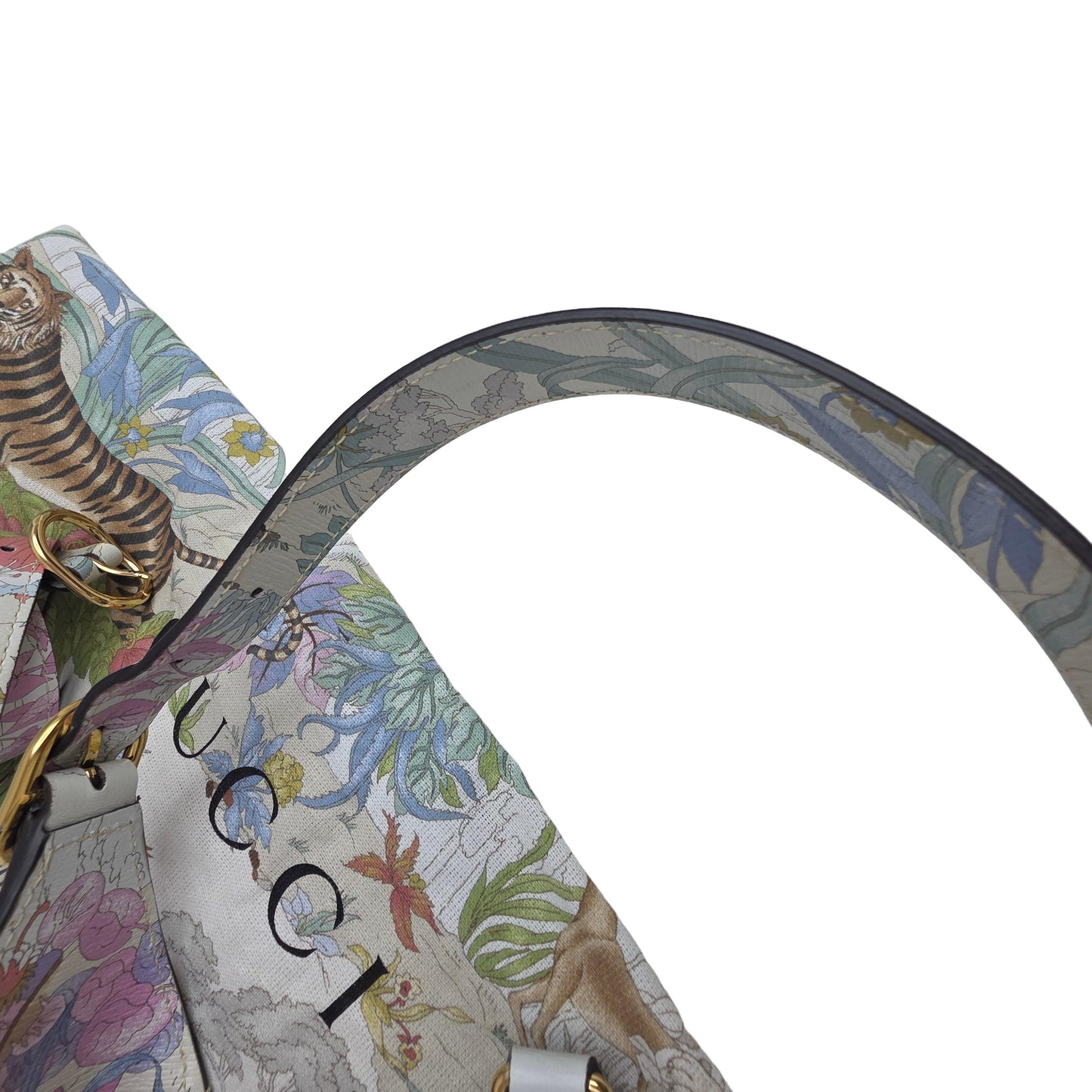 Gucci Jackie Tiger Shoulder Bag