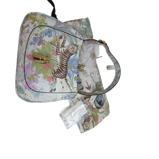 Gucci Jackie Tiger Shoulder Bag