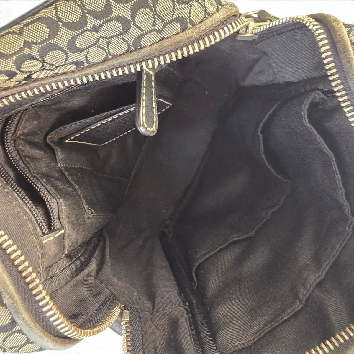 Coach Signature Canvas Crossbody Shoulder Bag – Style 4274
