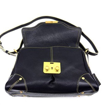 Louis Vuitton Suhali L’Essentiel Shoulder Bag – Noir Black Leather