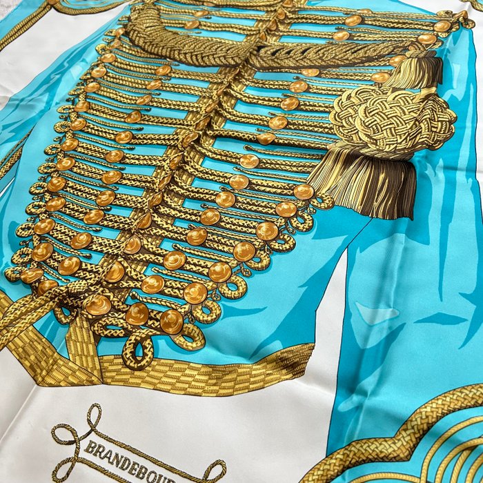 Hermès Carré 90 Brandenbourgs Silk Scarf