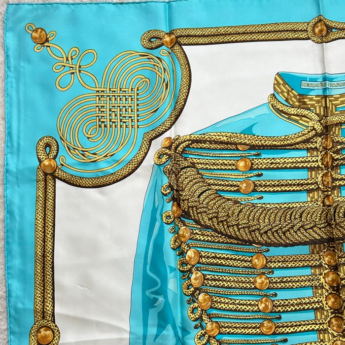 Hermès Carré 90 Brandenbourgs Silk Scarf