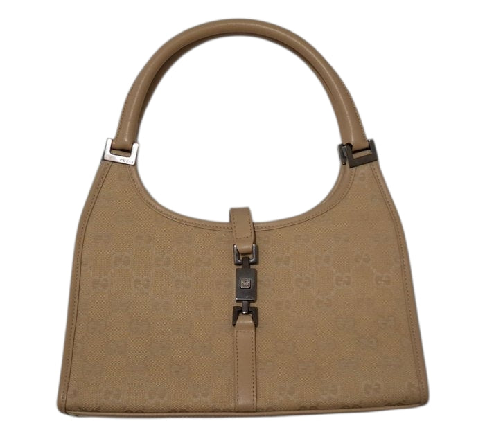 Sac à bandoulière Jackie de Gucci, couleur crème