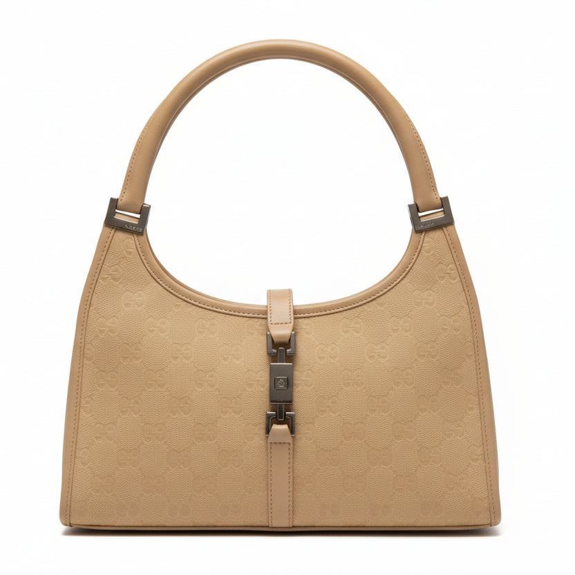 Sac à bandoulière Jackie de Gucci, couleur crème