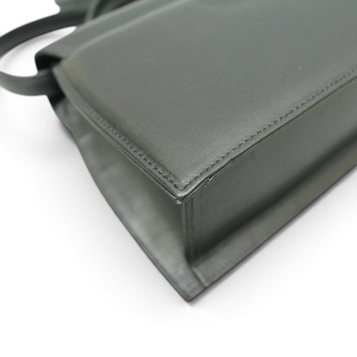 Givenchy Vintage Black Leather Handbag -gold hardware