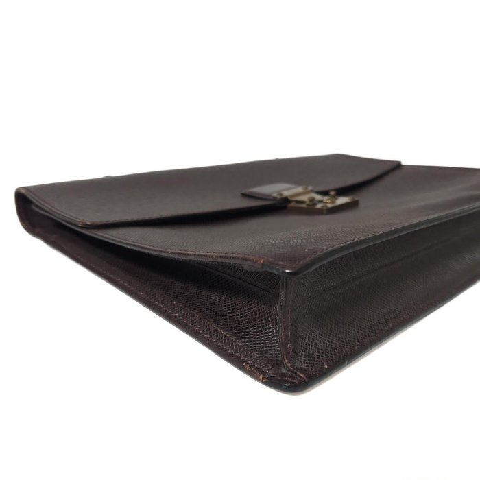 Louis Vuitton Serviette Kourad  Business Bag –Bordeaux Tiaga Leather