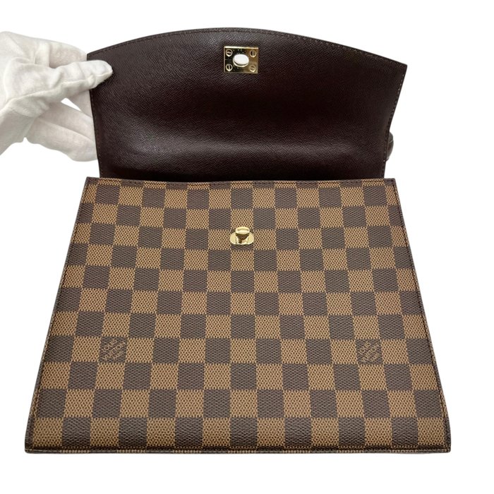 Preloved Louis Vuitton Malesherbes  Damier Ebene Bag (Discontinued)
