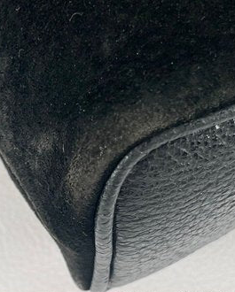 Gucci Black Leather Backpack Bag