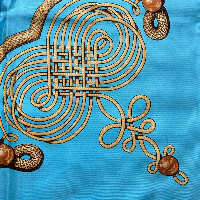 Hermès Carré 90 Brandenbourgs Silk Scarf