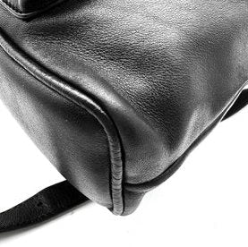 Gucci Bamboo Black Leather Backpack