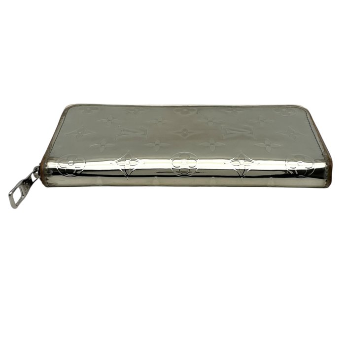 Louis Vuitton Monogram Mirror Zippy Wallet Vertical – Silver