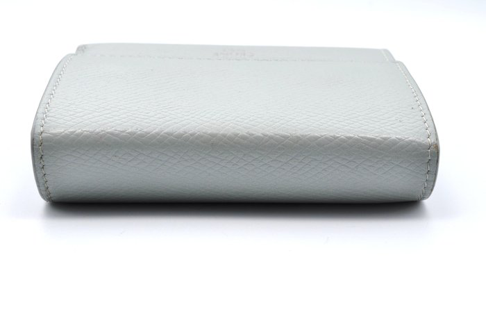 Céline Blue & Grey Leather Bi-Fold Wallet