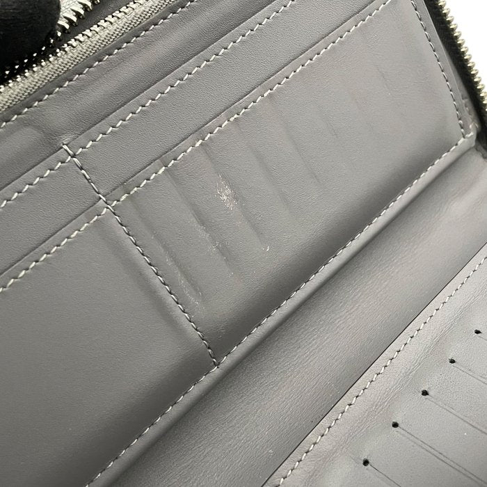 Louis Vuitton Monogram Mirror Zippy Wallet Vertical – Silver