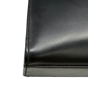 Gucci Black Leath Tote bag – G-Shaped Plaque