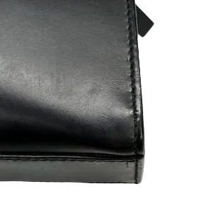 Gucci Black Leath Tote bag – G-Shaped Plaque