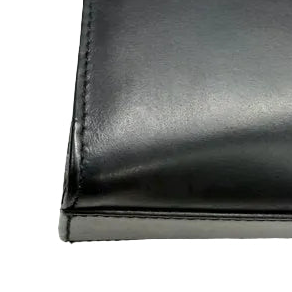 Gucci Black Leath Tote bag – G-Shaped Plaque