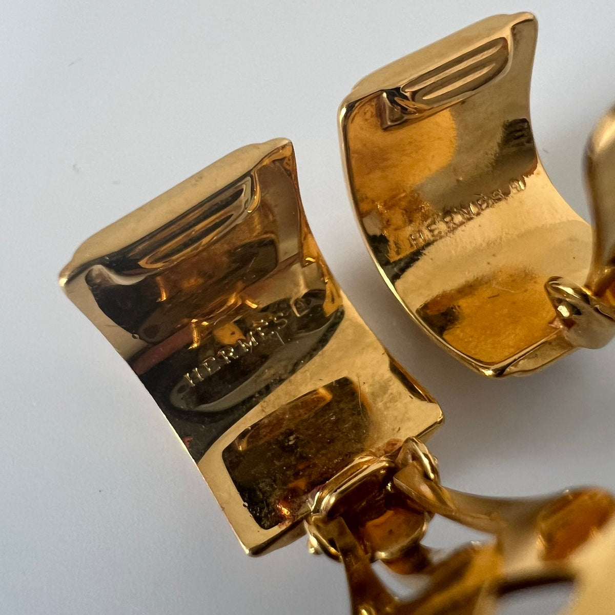 Hermès Email Anchor & Rope Enamel Jewellery – Gold-Tone & Multicolour