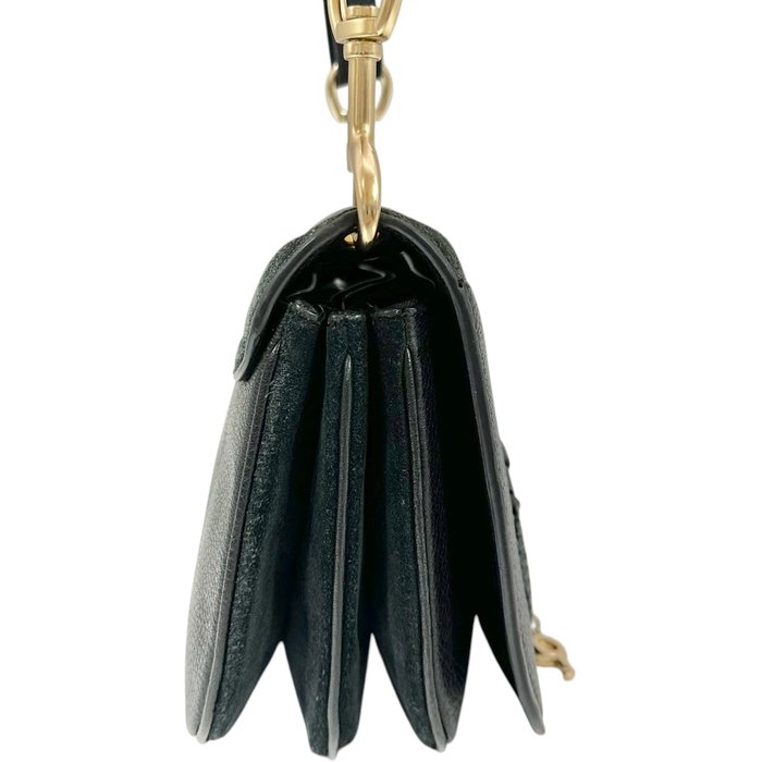See by Chloé Hana Shoulder Bag – Black Suede & Leather with Gold-Tone Hardware