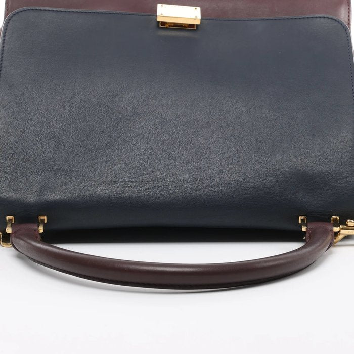 Céline Trapeze Medium 2-Way Leather Handbag