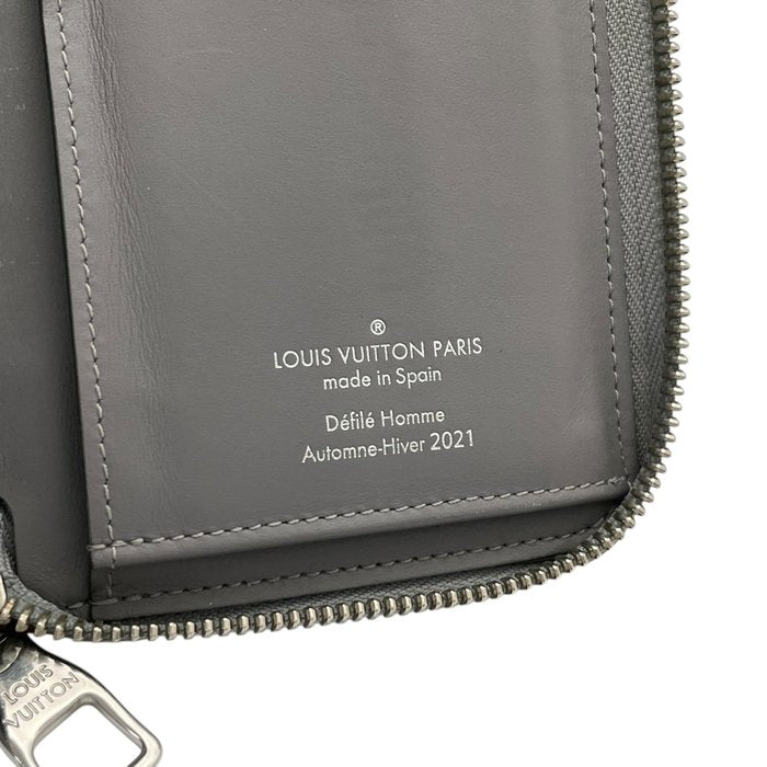 Louis Vuitton Monogram Mirror Zippy Wallet Vertical – Silver