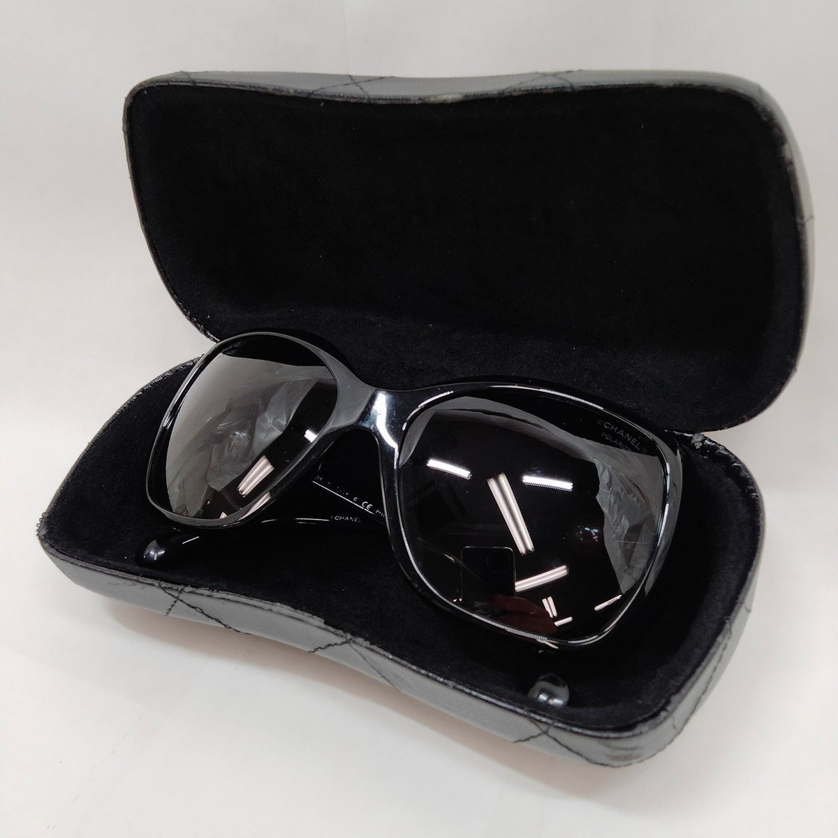 Chanel 5303-H Pearl Polarized Sunglasses
