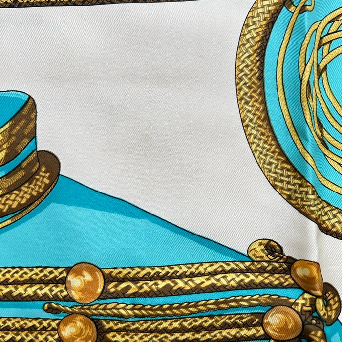 Hermès Carré 90 Brandenbourgs Silk Scarf