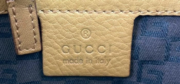 Gucci Mustard Leather Shoulder Bag — Style Code 108964