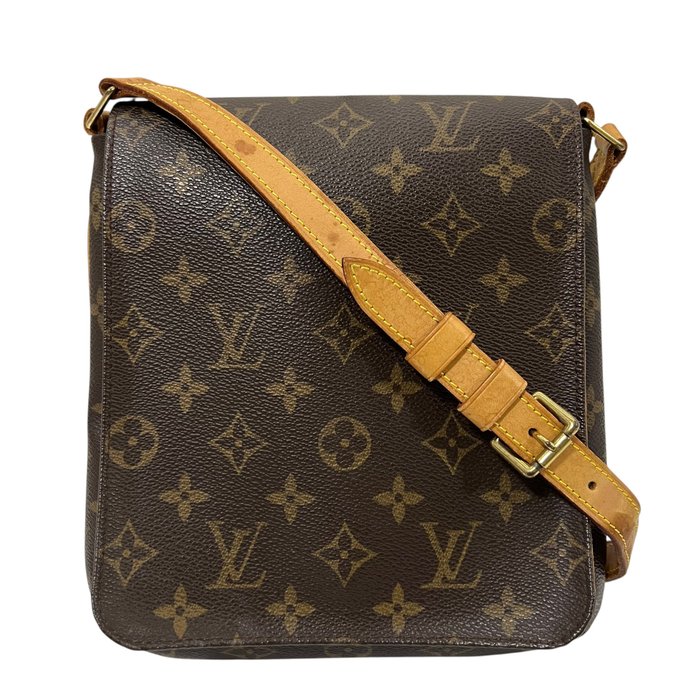 Louis Vuitton Musette Monogram Shoulder Bag in Brown