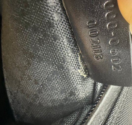 Gucci Black Nylon and Leather Shoulder Bag
