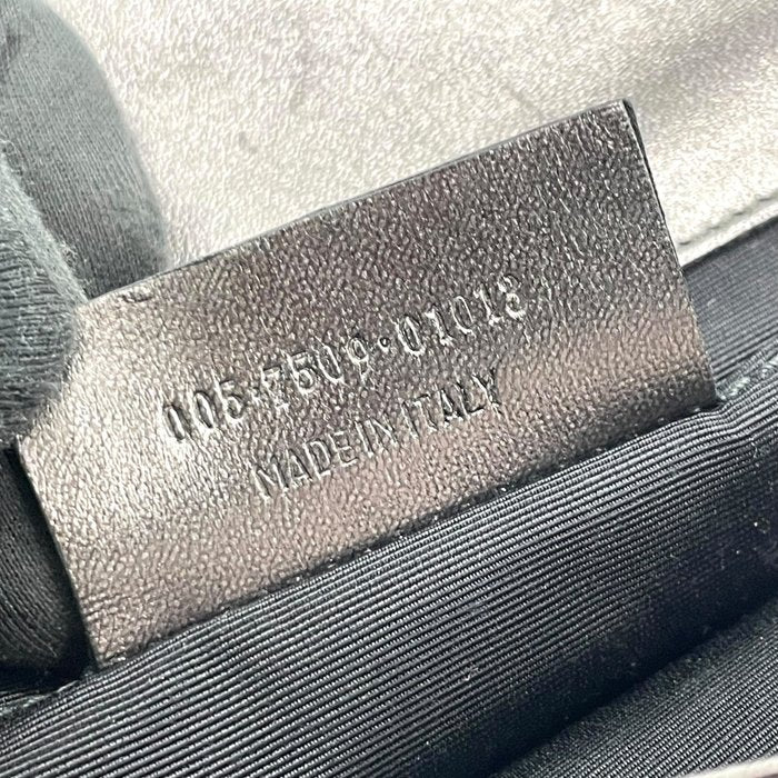 Sac porté épaule Yves Saint Laurent métallisé
