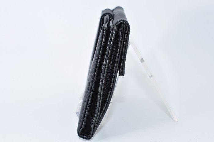Prada Black Nylon Bifold Wallet