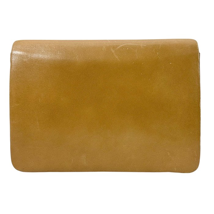 Christian Dior Brown Leather Shoulder Bag – Gold-Tone Hardware