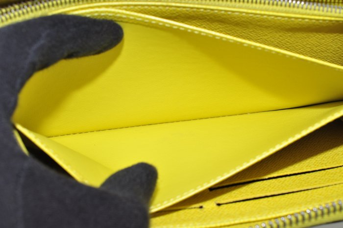Louis Vuitton Zippy Epi Leather Wallet – Yellow