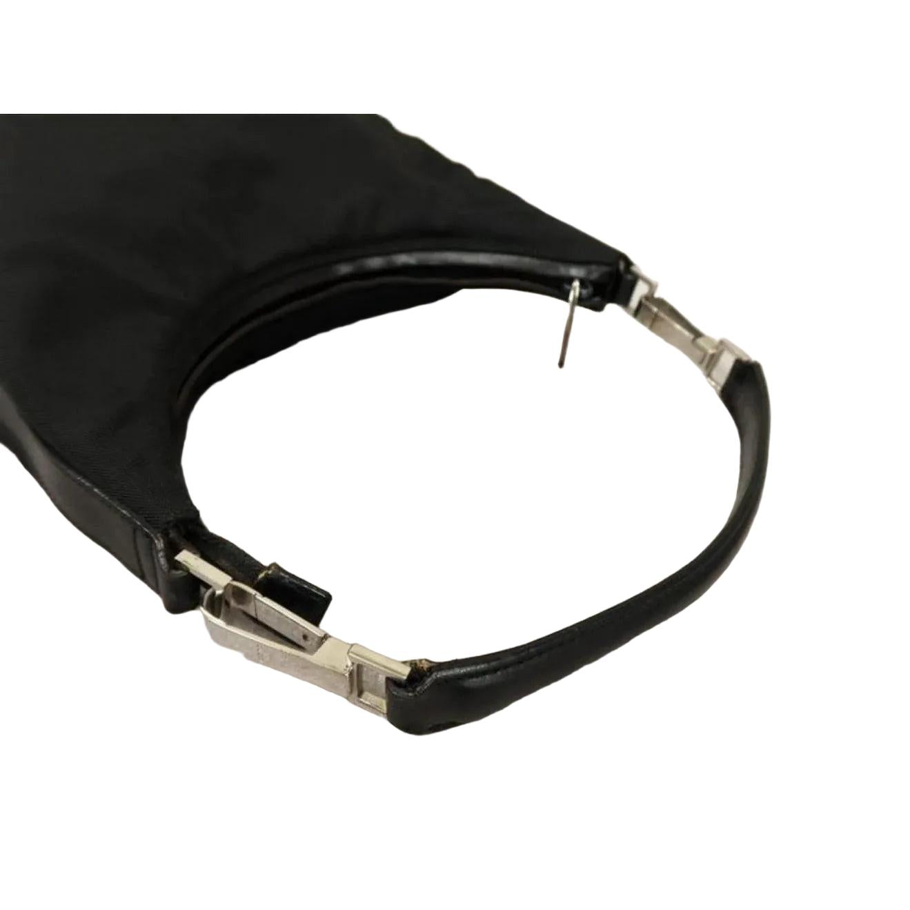 Gucci Nylon and Leather Shoulder bag - VeeLuxeCollectives