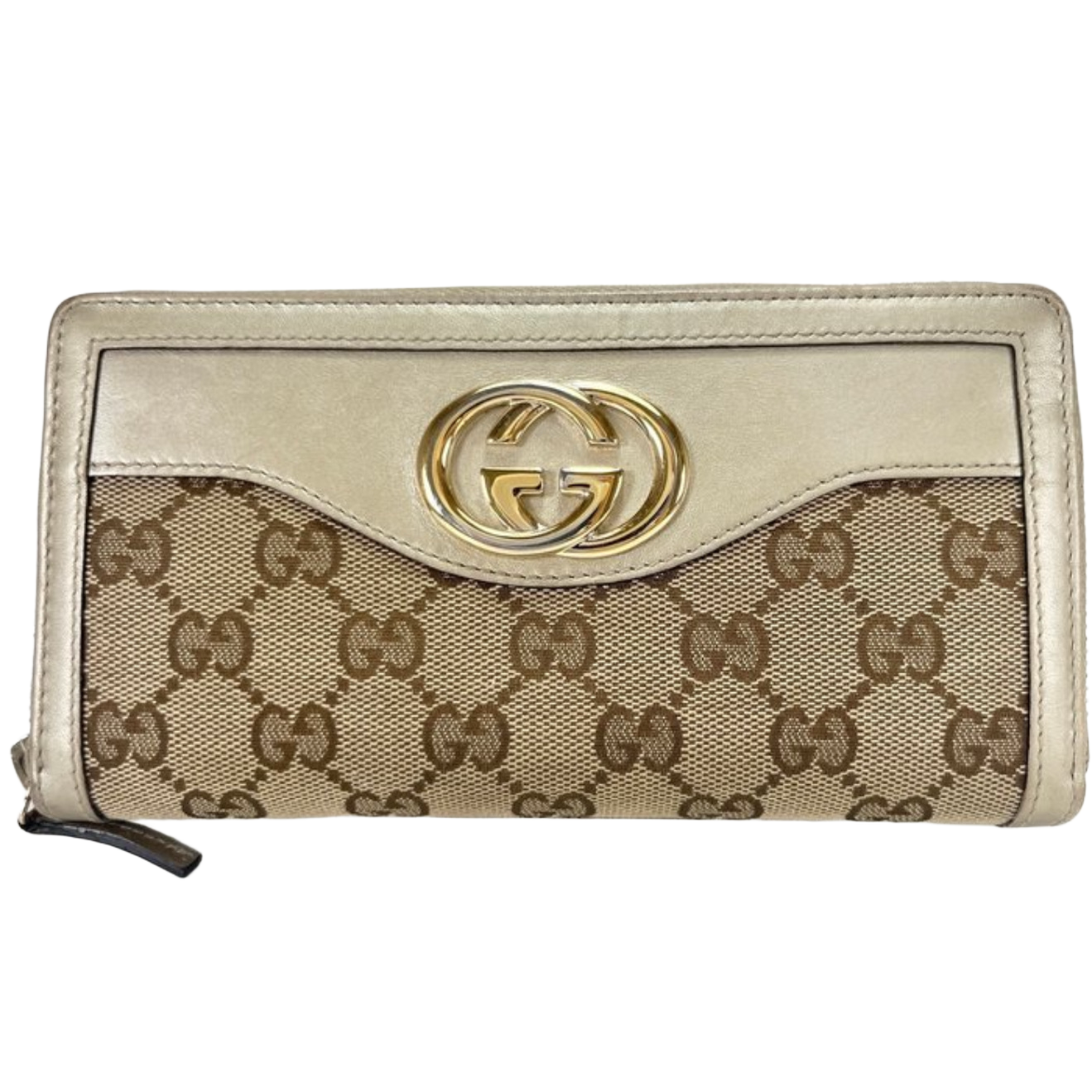 Gucci Beige supreme Long Wallet