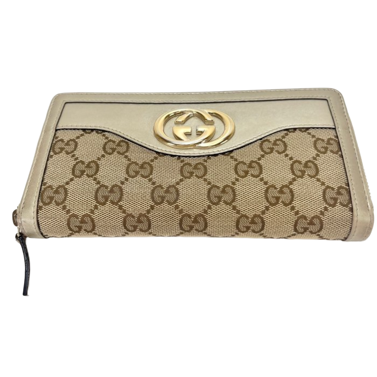 Gucci Beige supreme Long Wallet