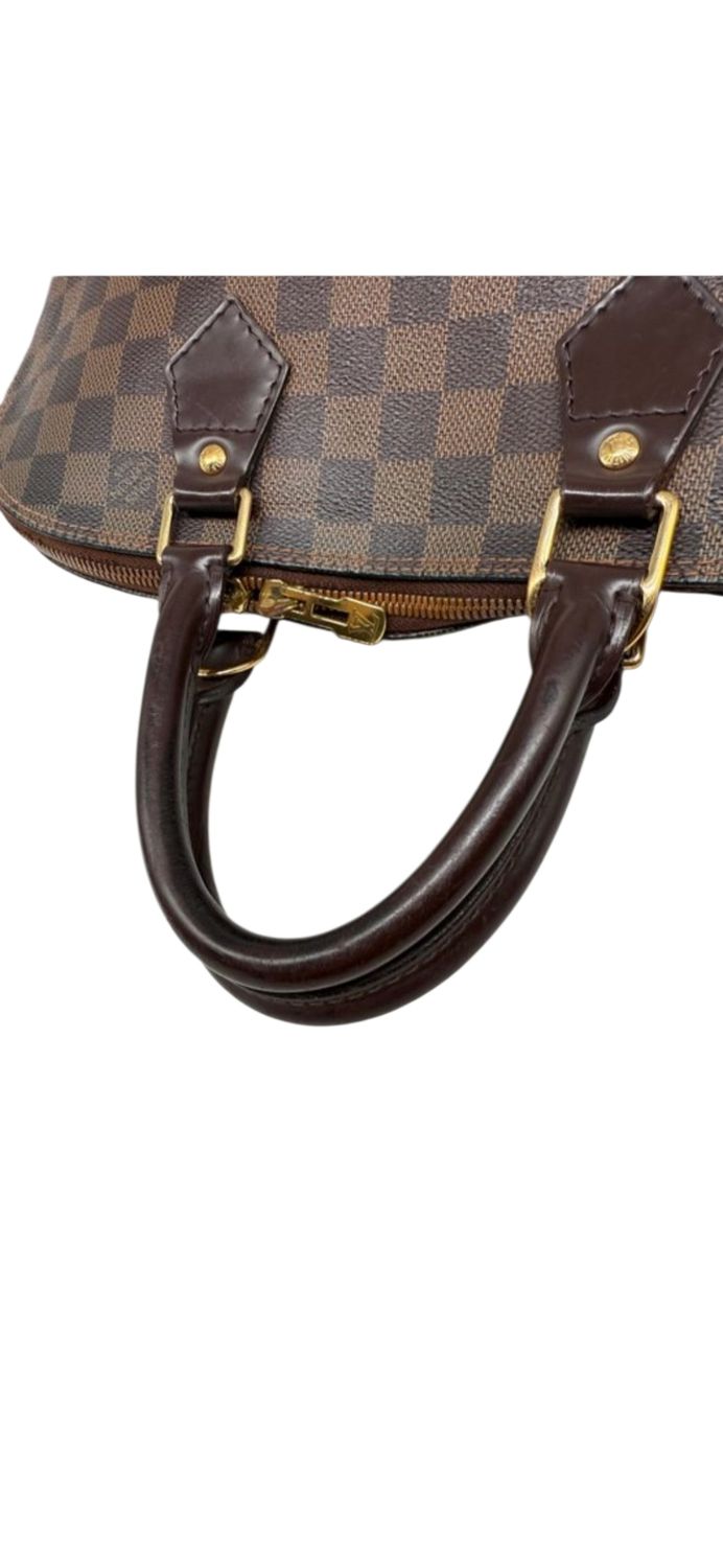 LV Alma PM, double zip closure detail
