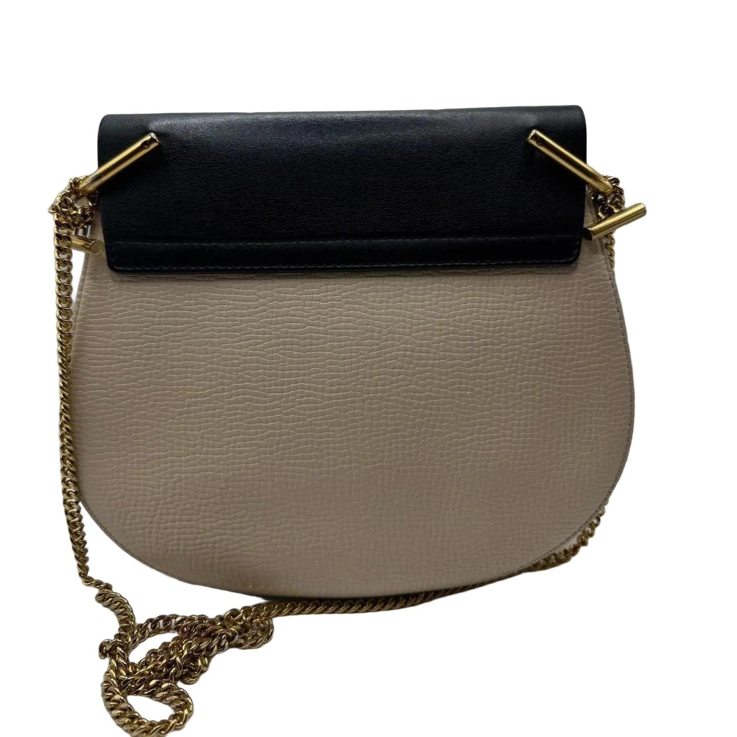 Chloé Drew Contrast Leather Crossbody Bag - VeeLuxeCollectives