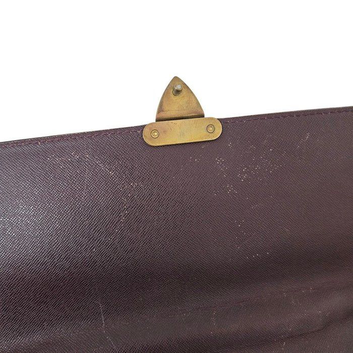 Louis Vuitton Serviette Kourad  Business Bag –Bordeaux Tiaga Leather