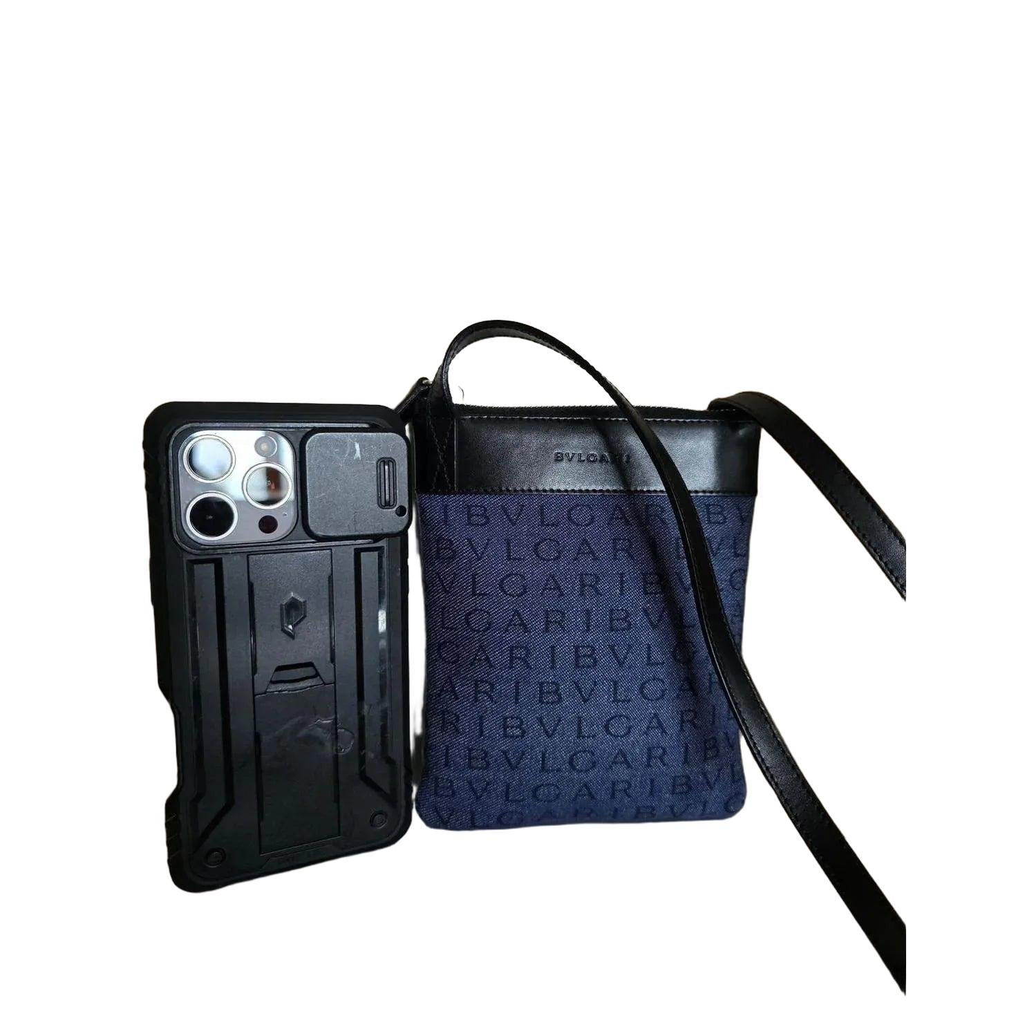 Bvlgari Denim LogoMania Crossbody - VeeLuxeCollectives
