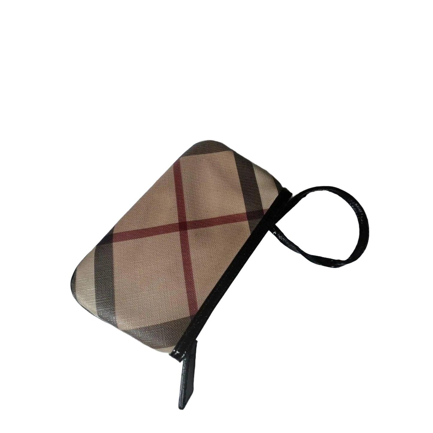 Burberry Nova Check Canvas Wristlet Bag - VeeLuxeCollectives
