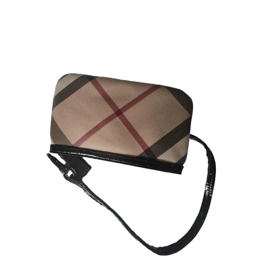 Burberry Nova Check Canvas Wristlet Bag - VeeLuxeCollectives
