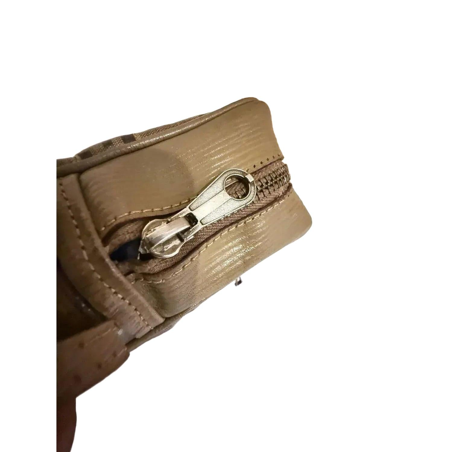 Fendi Zucca PVC Crossbody Bag - VeeLuxeCollectives