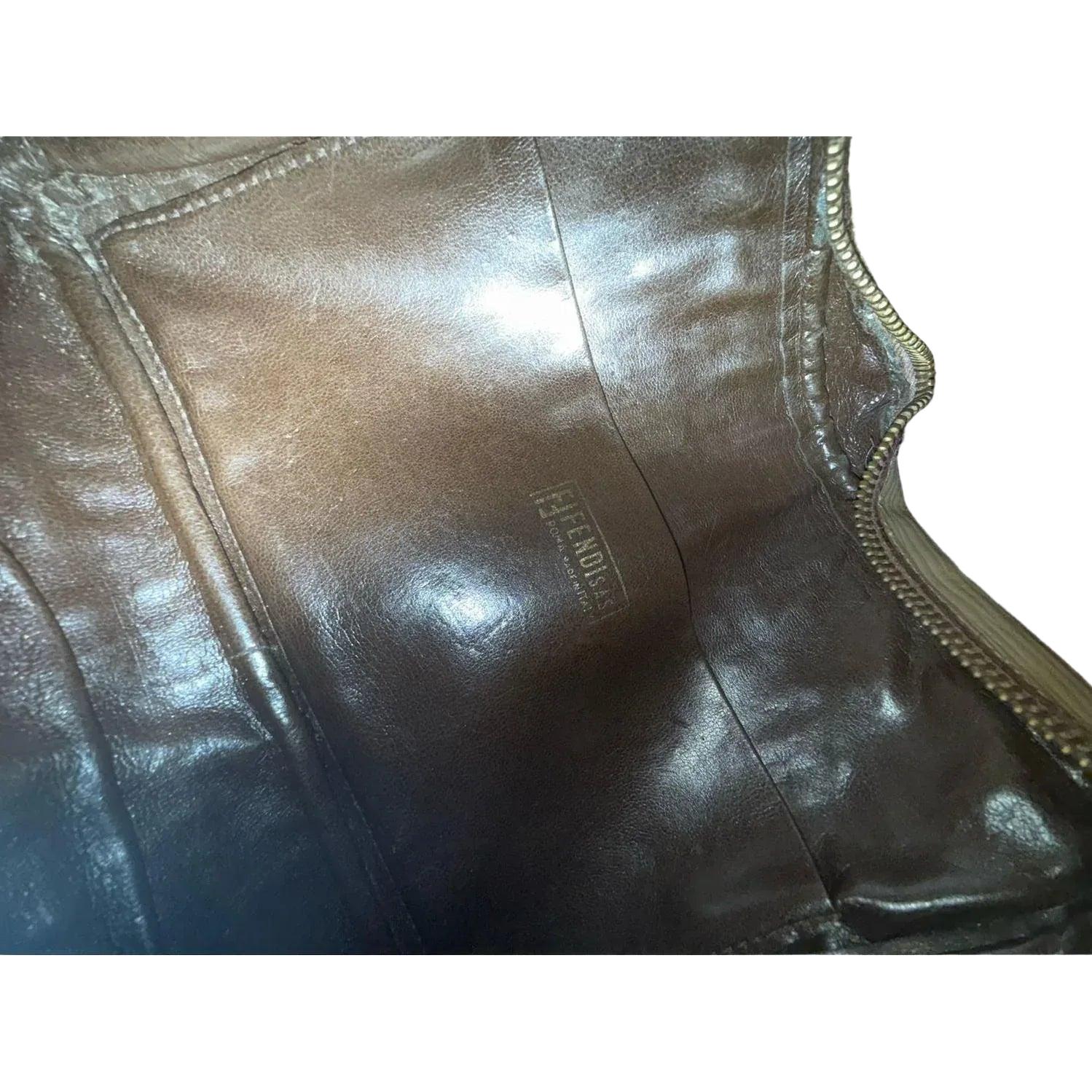 Fendi Zucca PVC Crossbody Bag - VeeLuxeCollectives