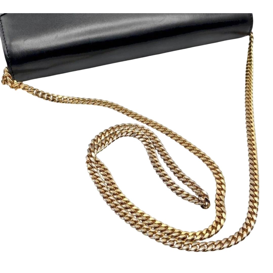 Celine Triomphe crossbody, interior view