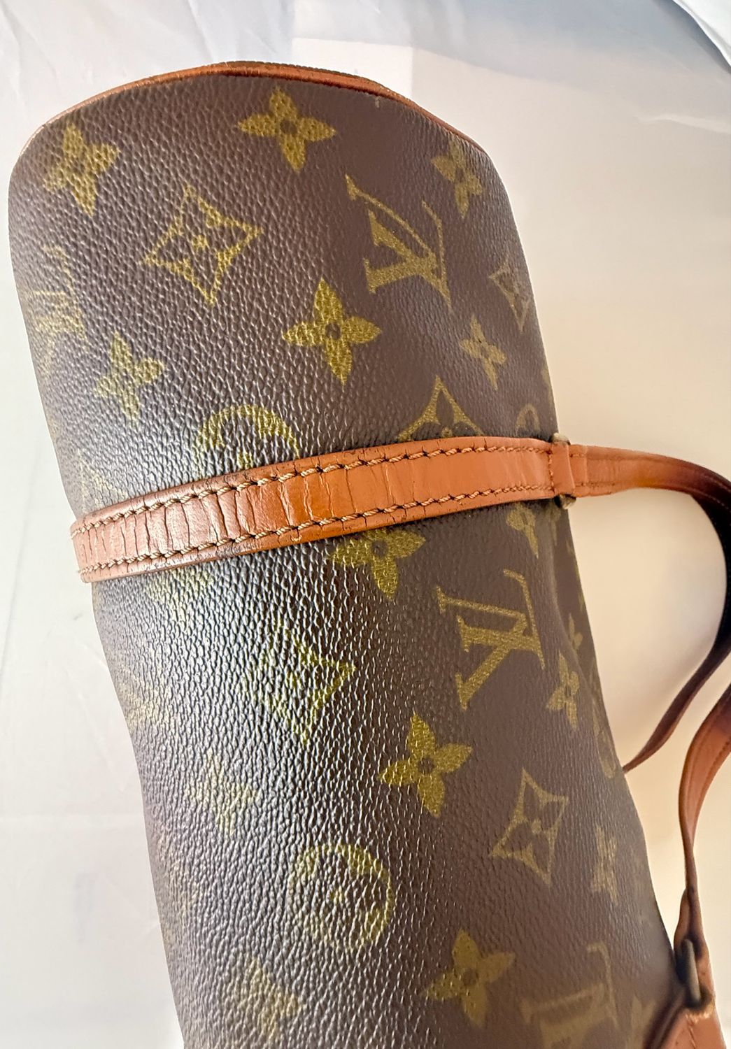 LV Papillon 30 vintage, back view