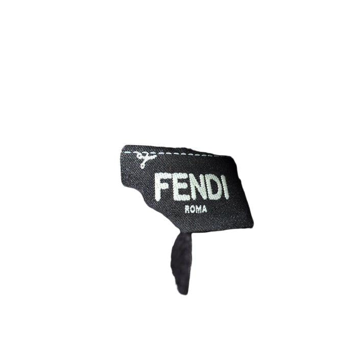 Fendi Green Smooth Leather Pouch - VeeLuxeCollectives