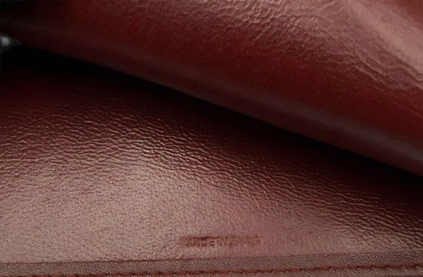 Cartier Must de Vintage Bordeaux Leather Travel Wallet Companion