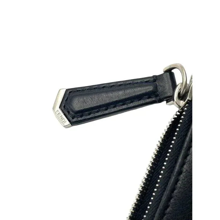 Fendi Leather Fragment card case/Wallet. - VeeLuxeCollectives
