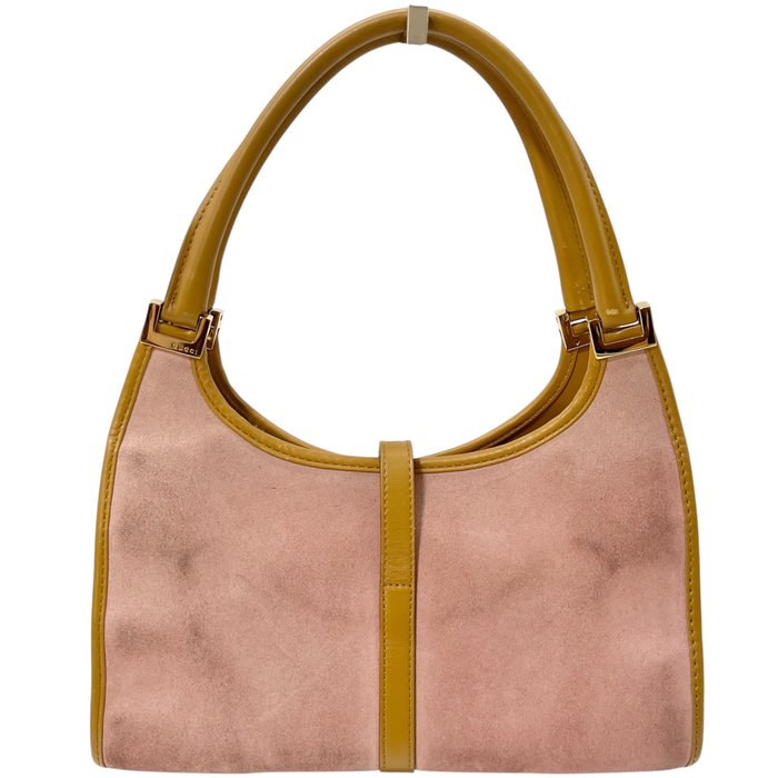 Gucci Jackie Shoulder Bag – Pink Leather and Suede